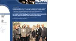 Desktop Screenshot of kurtheater.info